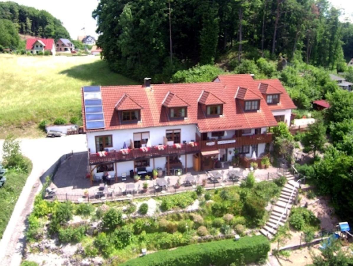 Gasthof Schoenblick Goessweinstein Bagian luar foto